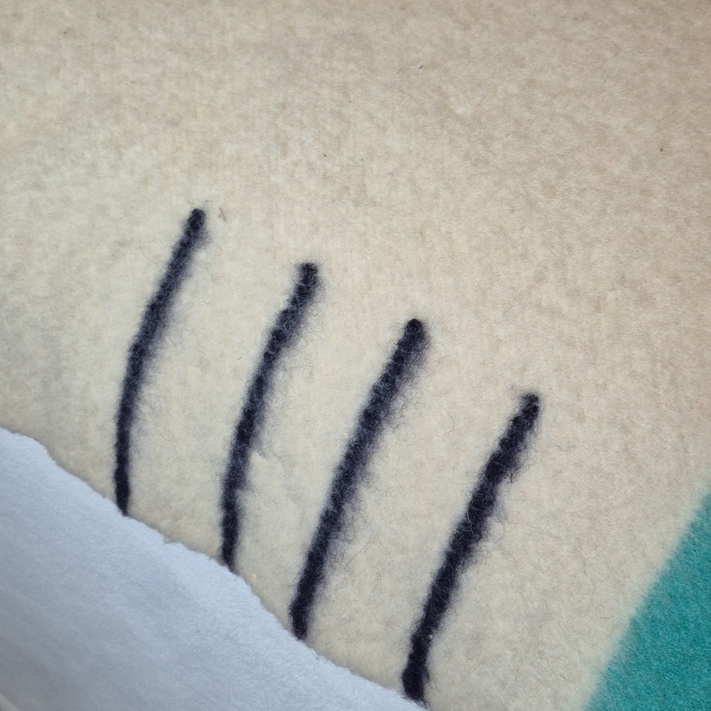 Hudson Bay Vintage 100% Wool 4 Point Blanket - Picture 2 of 11